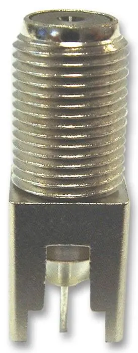 TE CONNECTIVITY Fタイプ ストレートPCBソケット 75Ω ニッケルメッキ