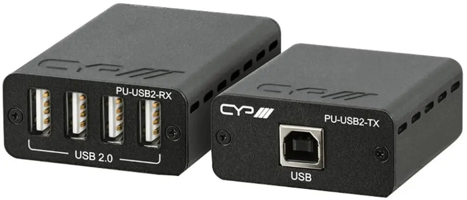 CYP USB 2.0 トランスミッター＆レシーバー延長キット