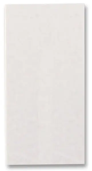 PHILEX - Plaque frontale vierge 25x50mm, blanc