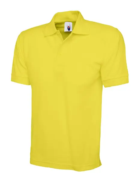 Polo unisexe premium Uneek - Jaune - XL