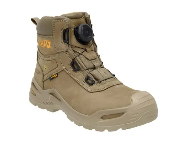 DEWALT Boa Lightweight Safety Boots, Stone, UK 6 (EUR 39)