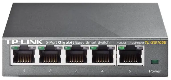 TP-LINK 5-Port Gigabit Easy Smart Switch für Büro und Zuhause