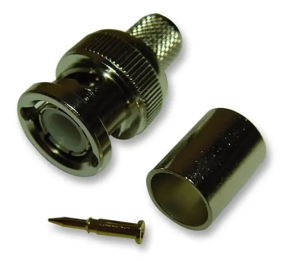 HiLo Penyambung BNC 75 Ohm - Plug Kimpalan untuk Kabel CT125