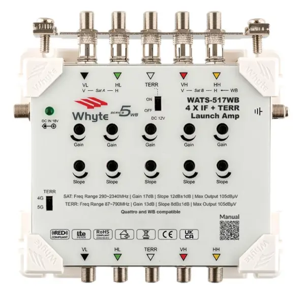WHYTE WATS-517WB מגבר שידור סדרה 5