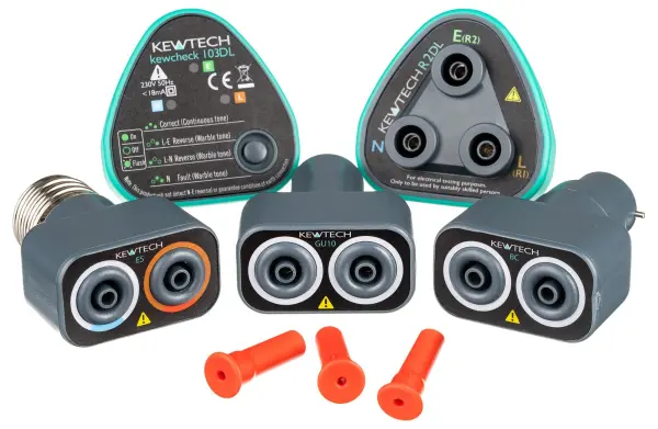 KEWTECH Testing Accessory Kit with Socket Tester & Adaptors