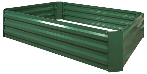 ST HELENS Metal Rectangle Raised Flower Bed Kit 1.2m