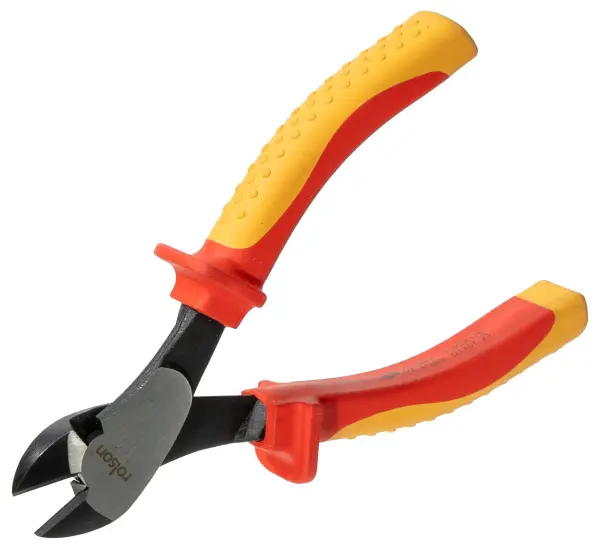 Rolson 180mm VDE Insulated HD Diagonal Cutting Pliers