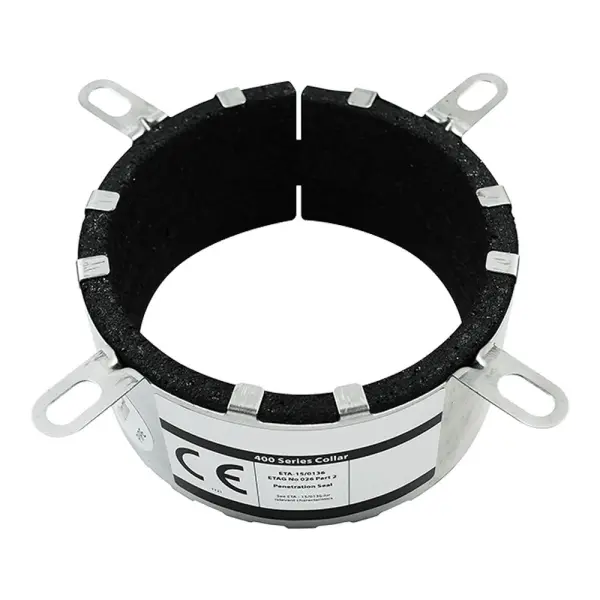 Timco - Coiléar Píopa Intumescent, 55mm, Rátáil Dóiteáin 240 Nóiméad