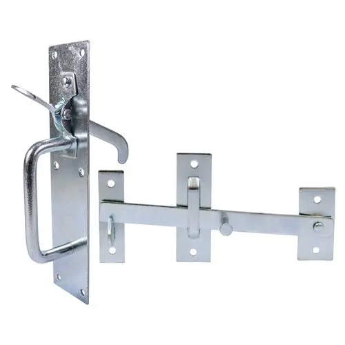 Timco Suffolk Latch, Medium Duty, Zinc, 205 x 45mm