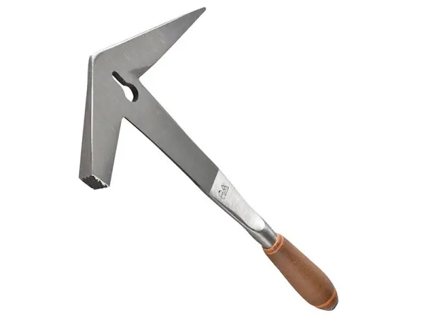 Marteau de couvreur universel Edma avec manche en cuir, 650g