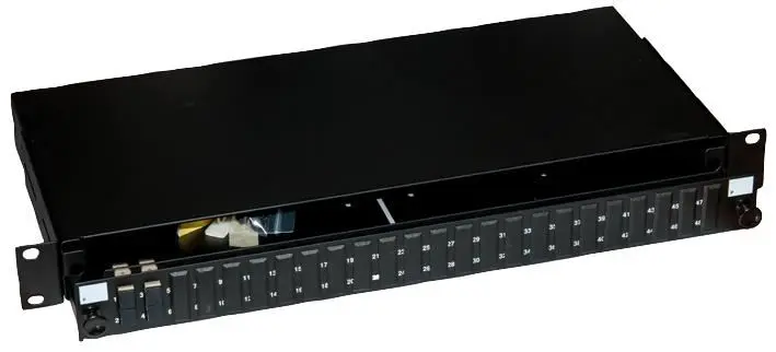 Connectix 19” 1U SC Duplex Fibre Patch Panel - 4 Ports