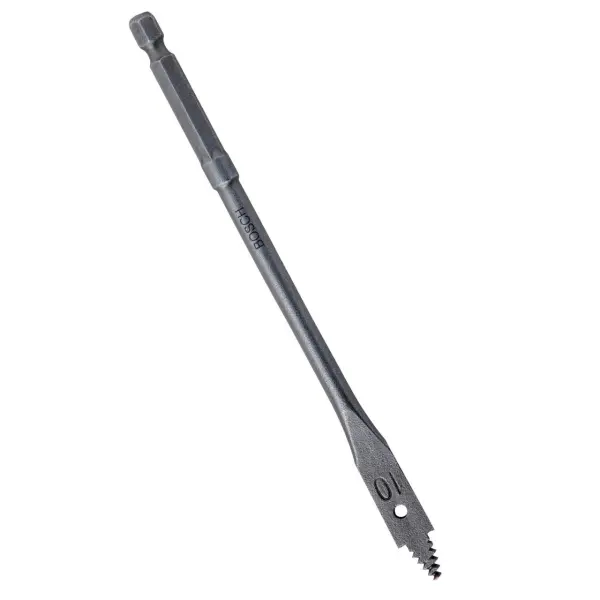 Bosch SelfCut Flat Drill Bit with Hex Shank, 10mm x 152mm