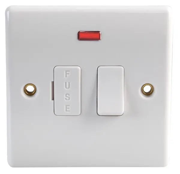 BG 13A 네온 스위치 휴즈 스퍼 화이트