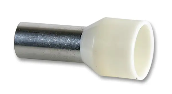 MULTICOMP PRO Insulated Ferrule, 16mm, 100 Pack, Ivory
