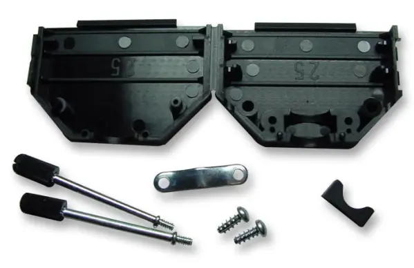 OSSI - Tudung D Sub 25 Way Hitam