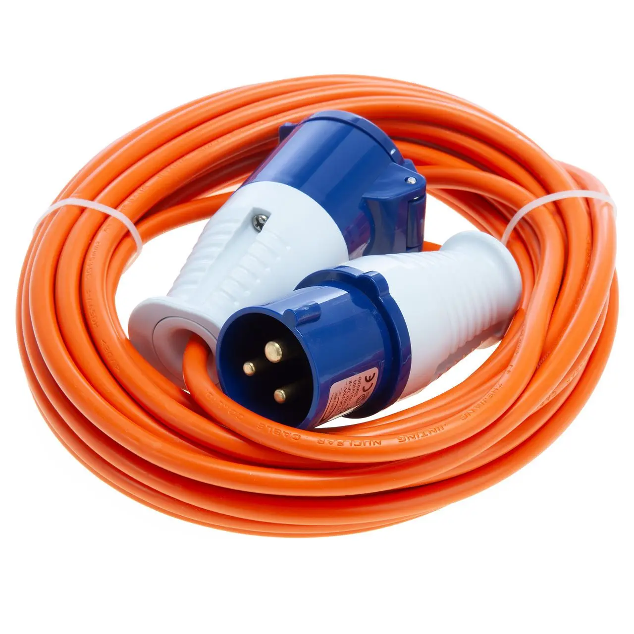 Connexion Alargador para Caravana, 1.5mm², 16A, 10m, 240V, Naranja