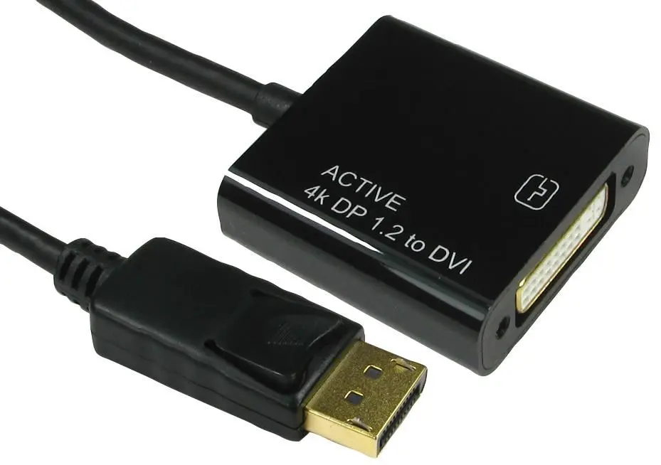 PRO SIGNAL Adaptér z DisplayPort 1.2 na DVI podporující 4K