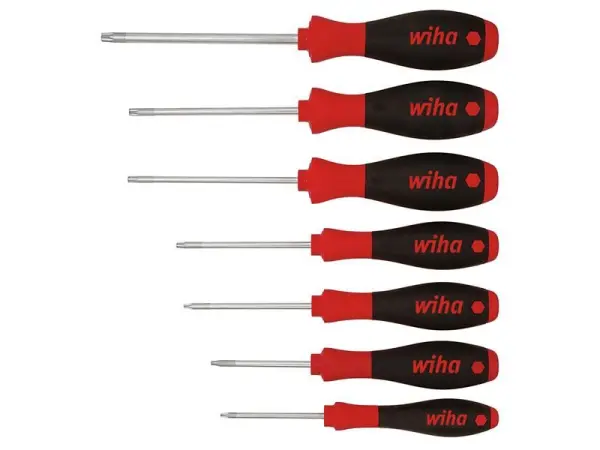 Wiha - Set Pemutar Skru SoftFinish® TORX®, 7 Keping