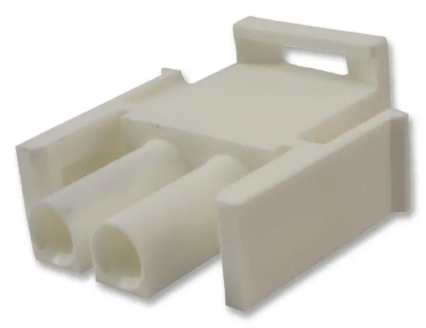 TE Connectivity MATE-N-LOK 2-Way Plug Housing, Nylon, 6.35mm