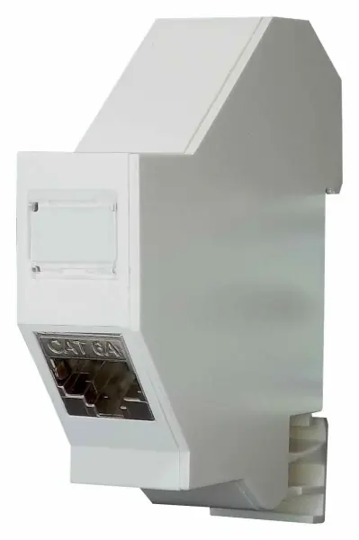 TUK - Penyambung Rel DIN 35mm, Jack Cat6A