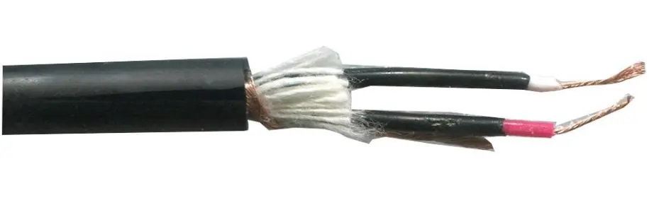 PRO ELEC 2-Core Gebalanceerde Microfoonkabel - 100m, Zwart