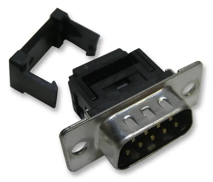 HiLo 9-Pin IDC D-Sub Plug with Solder Contacts