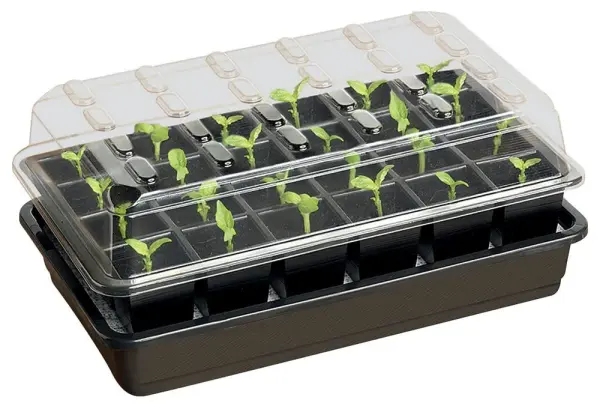 Garland Self-Watering Propagator Seed Success Kit, 24 Cell