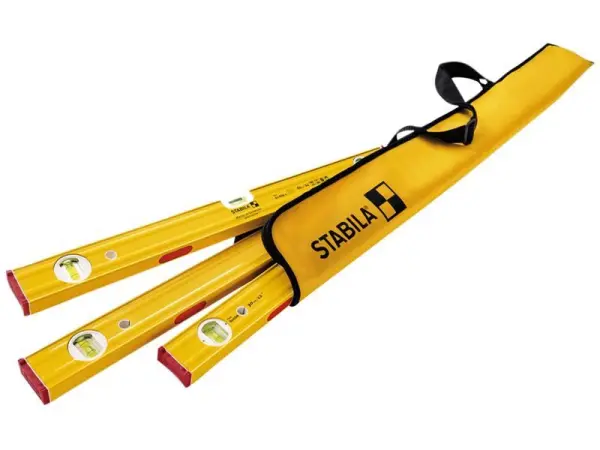 Stabila 80 ASM Pro Level Set, 4-Piece Magnetic Aluminium