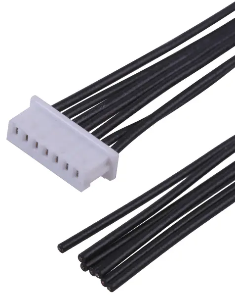 MOLEX / BRAD 7 Pole PicoBlade Socket to Bare End Lead, Pitch 1.25mm - 225mm