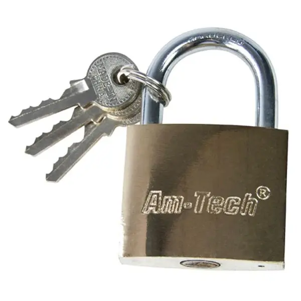 Amtech Brass Padlock 50mm