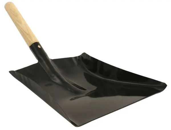BENTLEY 9" Metal Hand Shovel with Wooden Handle