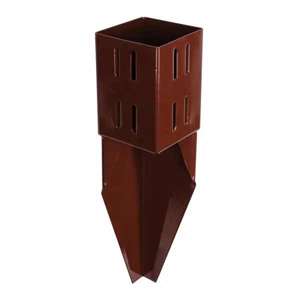 Fixman Pieu de réparation pour clôture, 100 x 100mm, Acier revêtu par poudrage