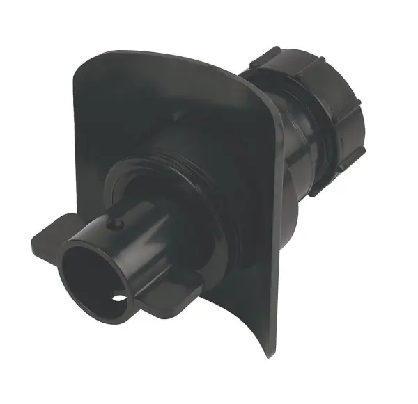 McAlpine Mechanical Pipe Boss Connector Black 32 mm