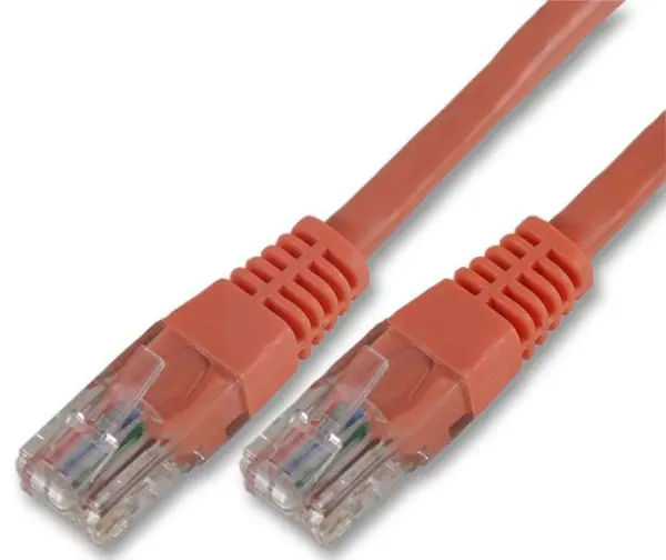 Pro Signal RJ45 オス-オス Cat5e UTP イーサネットケーブル 1m オレンジ