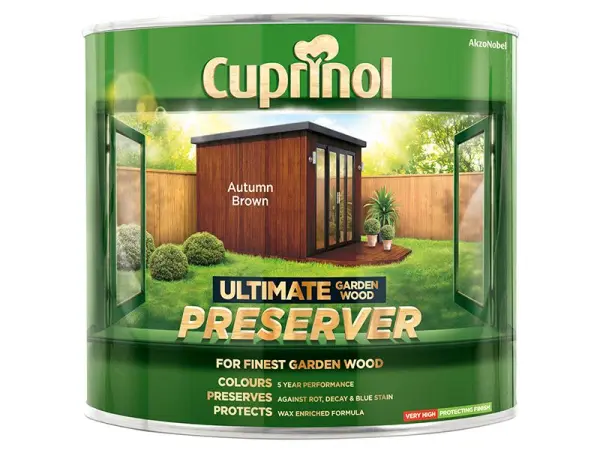 Cuprinol Ultimate Garden Holzschutzmittel Herbstbraun 1 Liter