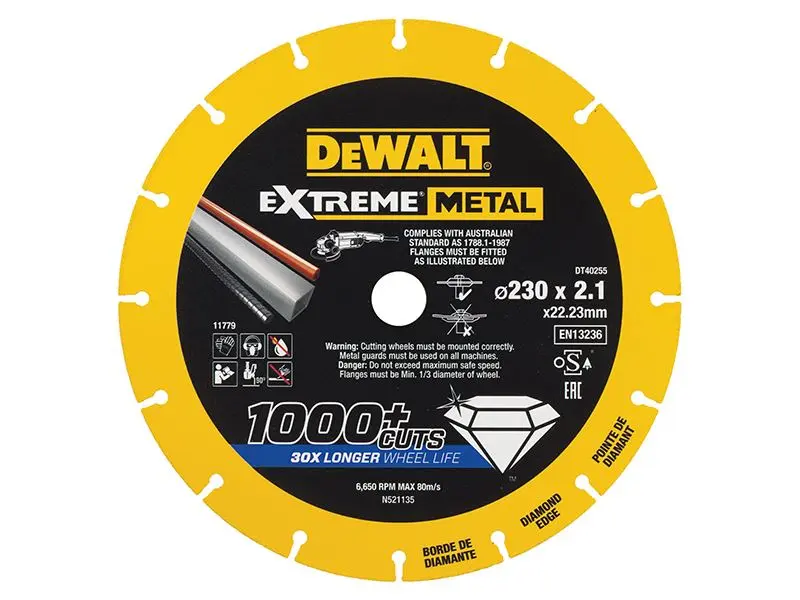 DEWALT Extrémní kotouč na kov, 230 x 22,23 mm
