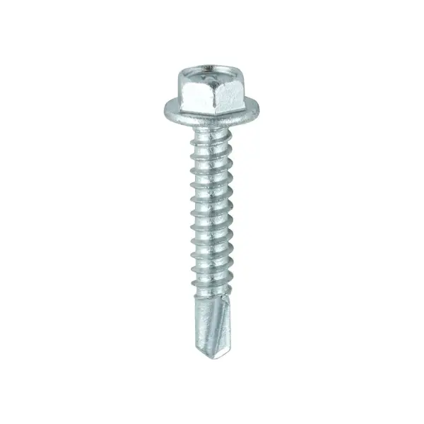 Timco Tornillos Autoperforantes Cabeza Hexagonal 5.5x32mm (Paquete de 100)