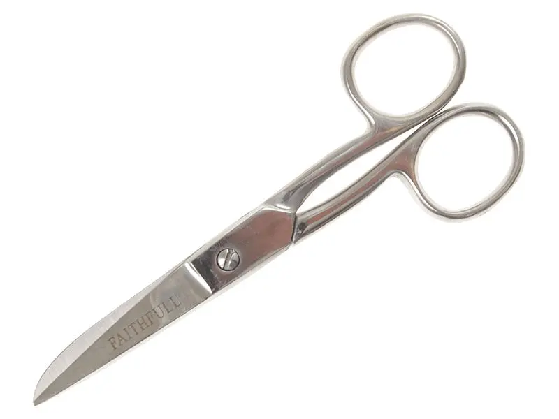 Faithfull Stainless Steel Household Scissors 125mm