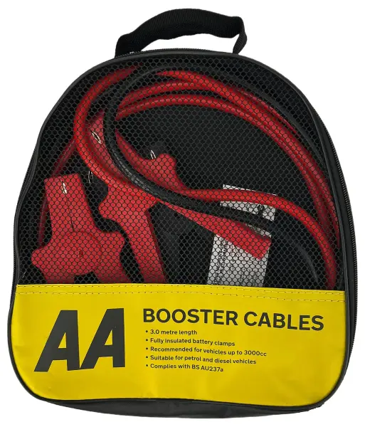 AA Booster Cables 3m Jump Leads