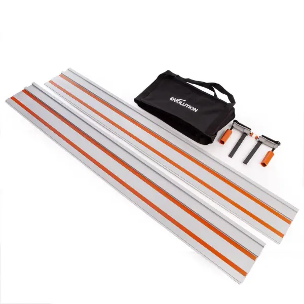 Evolution ST2800 Trilho para Serra Circular, 1400mm (Pacote de 2)