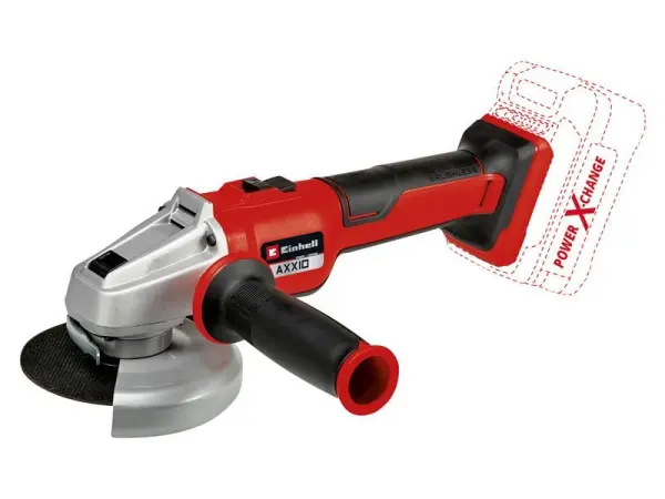 Einhell AXXIO 18/125 Q Angle Grinder, Brushless, Bare Unit, 125mm