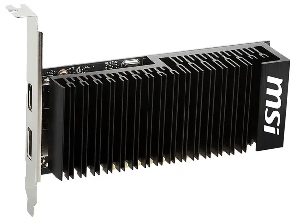 MSI NVIDIA GeForce GT 1030 4GB DDR4 LP OC Graphics Card