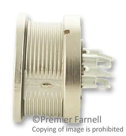 BINDER 723 Series 4-Way Panel Mount Socket