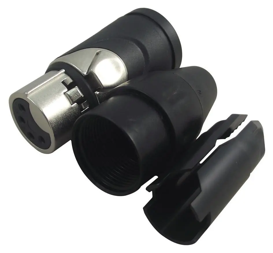 AMPHENOL AXシリーズ XLRソケット 4極 ニッケル仕様