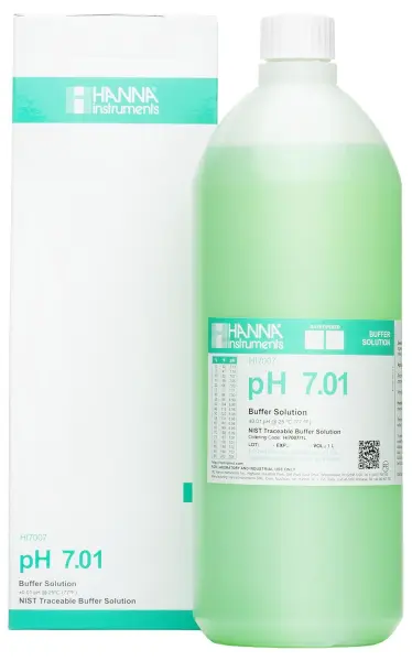 Hanna Instruments Buffer Solution pH 7.01, 1 Litre