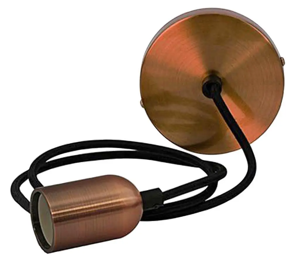 TIME LED Crochadh Solais Antik, Copar mín, E27