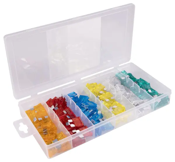 SIMPLY 120 Piece Standard Blade Fuse Assorted Kit