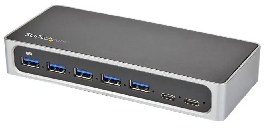 STARTECH - USB-C 7端口桌面USB 3.1 Gen 1集線器