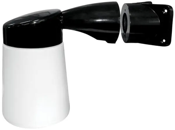 ETERNA 9.5W Μαύρος Γωνιακός Εξωτερικός Φωτισμός LED