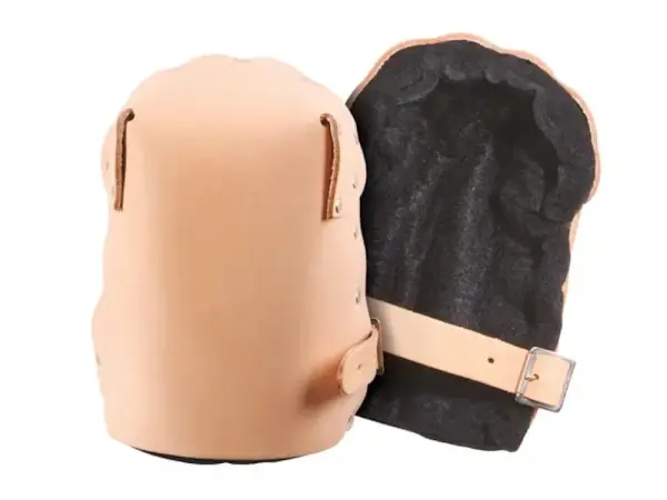 Ginocchiere Professionali Kuny's KP-299 in Pelle Rinforzata con Fodera in Felt